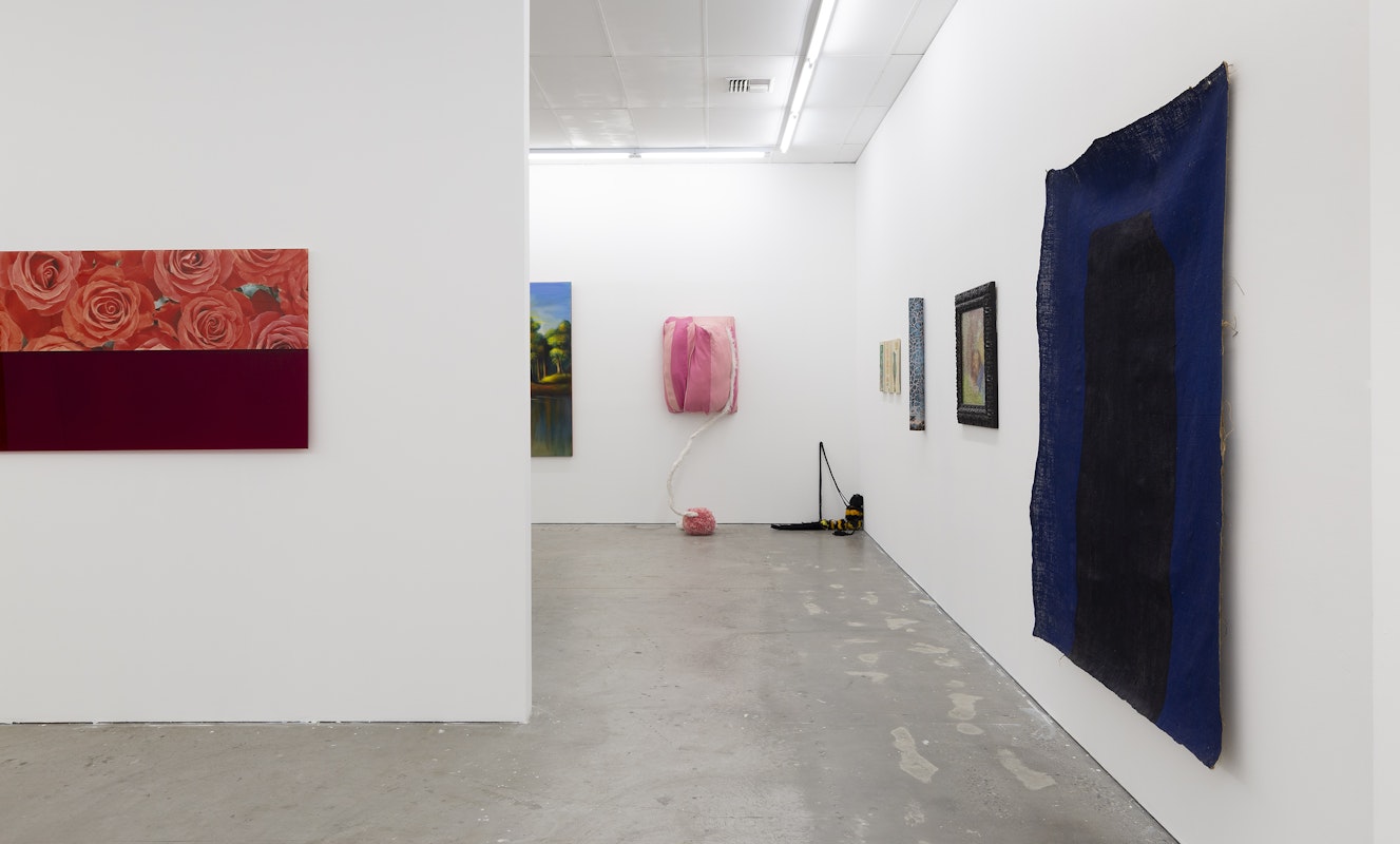 Installation view, A Fictional Retrospective: Gertrude’s First Decade 1985–1995, Gertrude Contemporary, Naarm Melbourne, 2025, image courtesy and © the artists, photograph: Christian Capurro