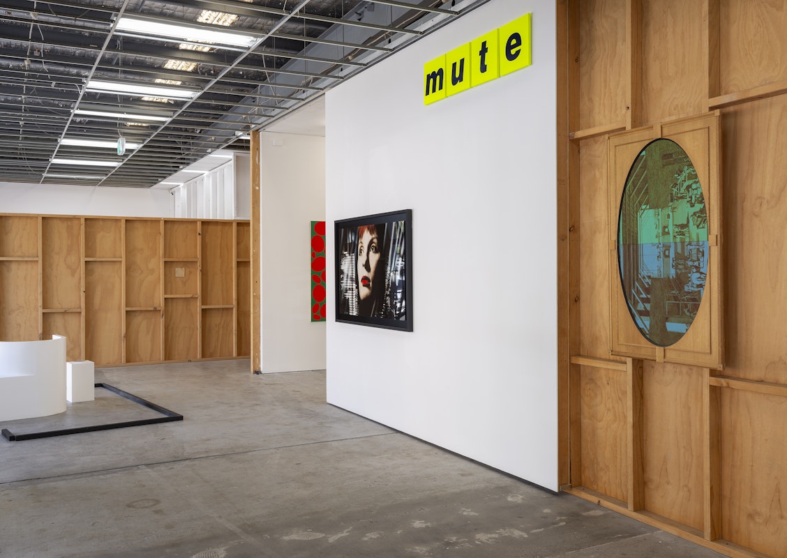 Installation view, A Fictional Retrospective: Gertrude’s First Decade 1985–1995, Gertrude Contemporary, Naarm Melbourne, 2025, image courtesy and © the artists, photograph: Christian Capurro