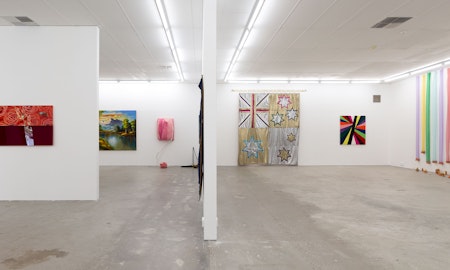 Installation view, A Fictional Retrospective: Gertrude’s First Decade 1985–1995, Gertrude Contemporary, Naarm Melbourne, 2025, image courtesy and © the artists, photograph: Christian Capurro