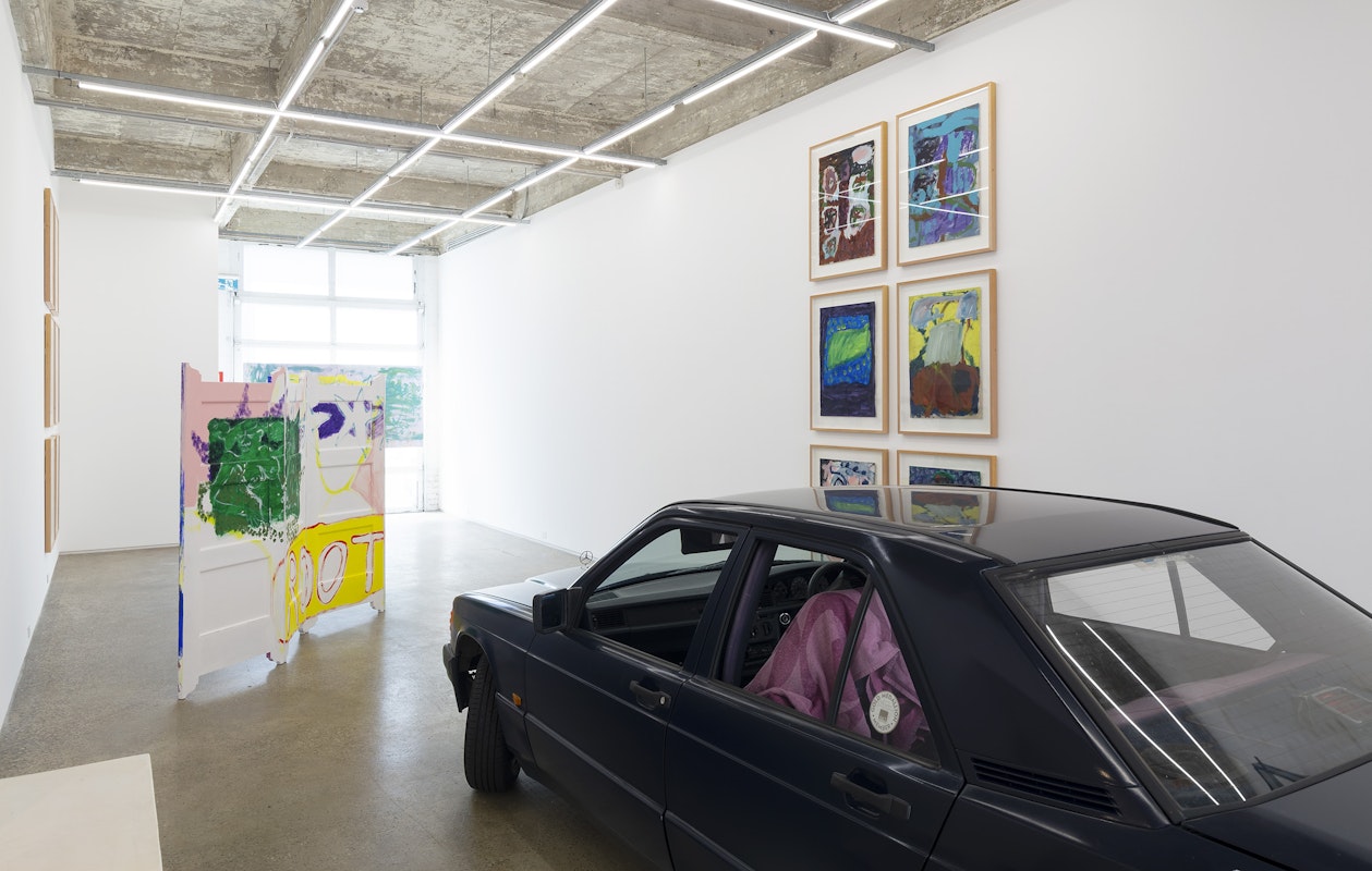 Installation view, Nothing's forever cause everything is, Georgia Morgan, Gertrude Glasshouse, Naarm Melbourne, 2025, image courtesy the artist and Neon Parc, Naarm Melbourne, © the artist, photograph: Christian Capurro