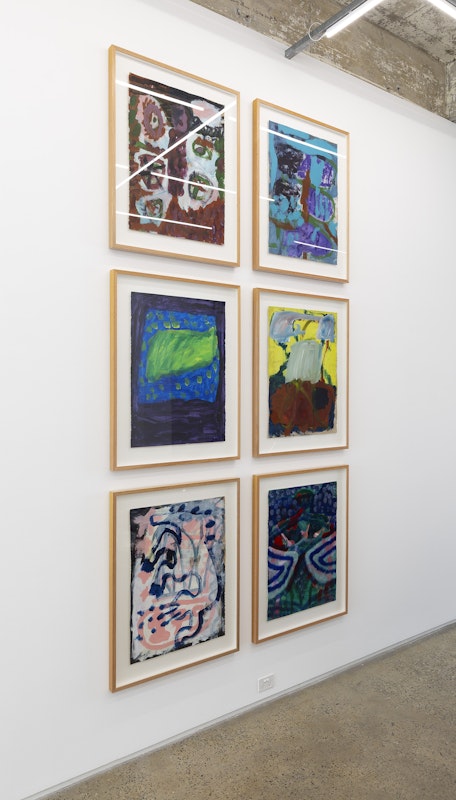 Installation view, Nothing's forever cause everything is, Georgia Morgan, Gertrude Glasshouse, Naarm Melbourne, 2025, image courtesy the artist and Neon Parc, Naarm Melbourne, © the artist, photograph: Christian Capurro