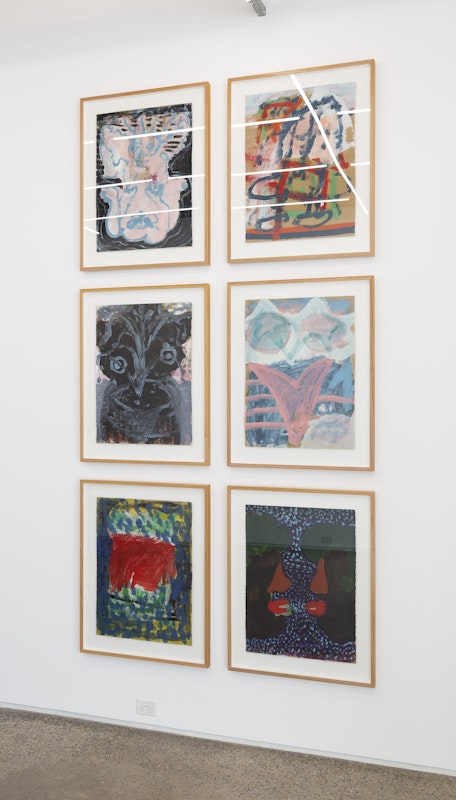 Installation view, Nothing's forever cause everything is, Georgia Morgan, Gertrude Glasshouse, Naarm Melbourne, 2025, image courtesy the artist and Neon Parc, Naarm Melbourne, © the artist, photograph: Christian Capurro