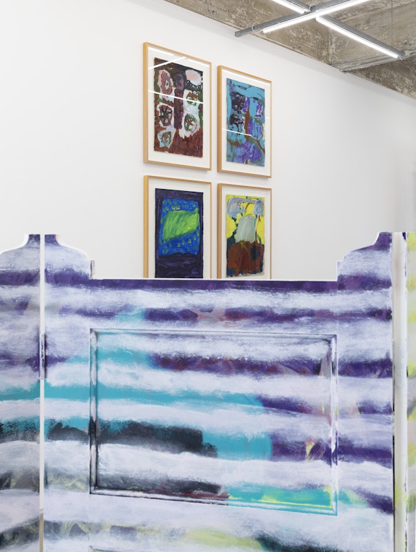 Installation view, Nothing's forever cause everything is, Georgia Morgan, Gertrude Glasshouse, Naarm Melbourne, 2025, image courtesy the artist and Neon Parc, Naarm Melbourne, © the artist, photograph: Christian Capurro