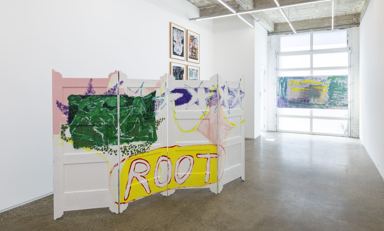 Installation view, Nothing's forever cause everything is, Georgia Morgan, Gertrude Glasshouse, Naarm Melbourne, 2025, image courtesy the artist and Neon Parc, Naarm Melbourne, © the artist, photograph: Christian Capurro