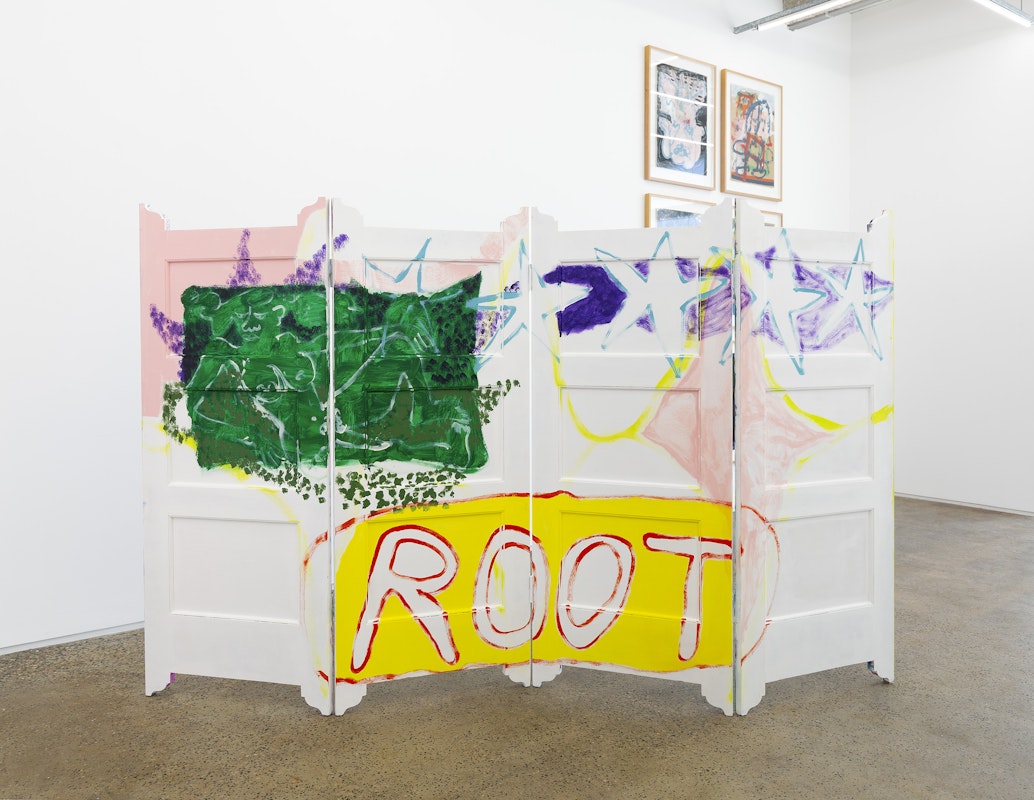 Installation view, Nothing's forever cause everything is, Georgia Morgan, Gertrude Glasshouse, Naarm Melbourne, 2025, image courtesy the artist and Neon Parc, Naarm Melbourne, © the artist, photograph: Christian Capurro