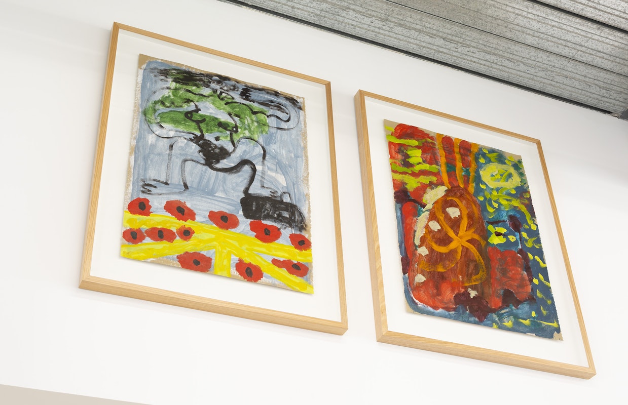 Installation view, Nothing's forever cause everything is, Georgia Morgan, Gertrude Glasshouse, Naarm Melbourne, 2025, image courtesy the artist and Neon Parc, Naarm Melbourne, © the artist, photograph: Christian Capurro