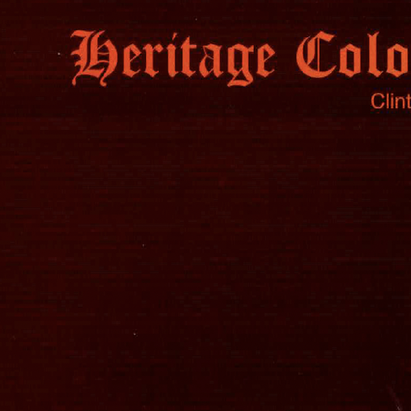 Heritage Colours exhibition catalogue. Published by Gertrude Contemporary, 2000.