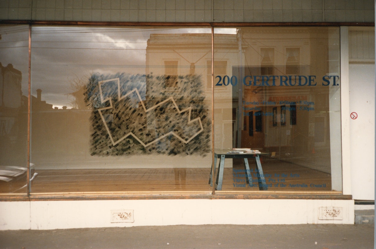 Installation view, Christopher Van Der Craats, Paintings 1985-86. Photo: Courtesy of Gertrude Archive.