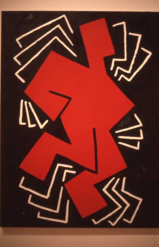 Christopher Van Der Craats, Yet Another Nude Descending the Staircase, 1985, 121x91cm. Photo: Courtesy of Gertrude Archive.