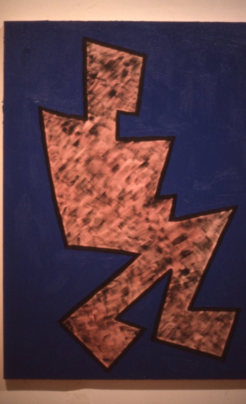 Christopher Van Der Craats, Seated Figure, 1986, 121x91cm. Photo: Courtesy of Gertrude Archive.