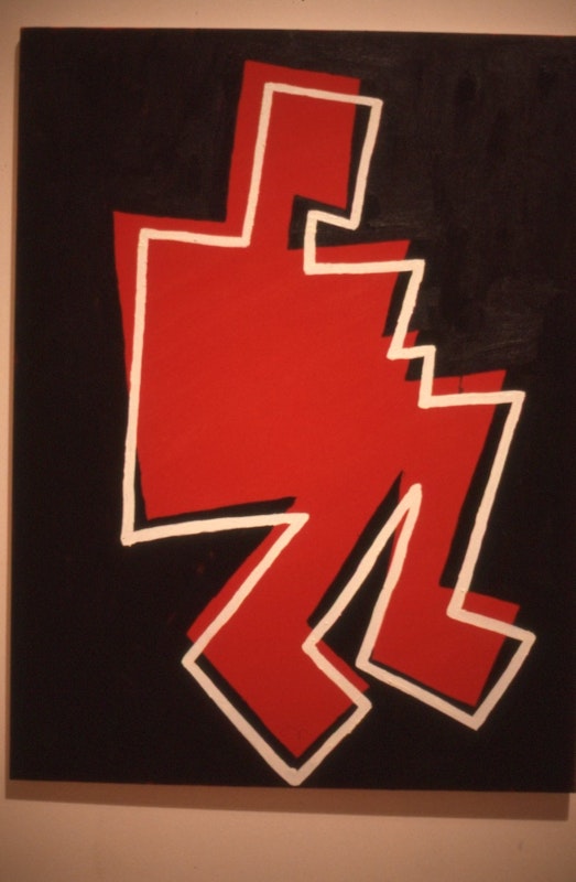 Christopher Van Der Craats, Seated Figure, 1986, 121x91cm. Photo: Courtesy of Gertrude Archive.