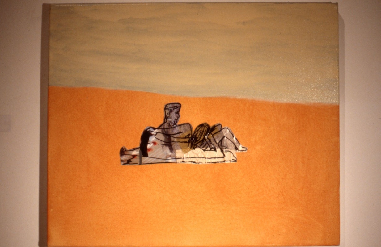 Jon Campbell, Couple, 1986, 51x61cm. Photo courtesy of Gertrude Archive.