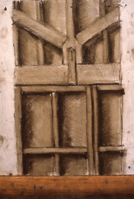 Kim Donaldson, Preparatory Drawing, 1986. Photo courtesy of Gertrude Archive.