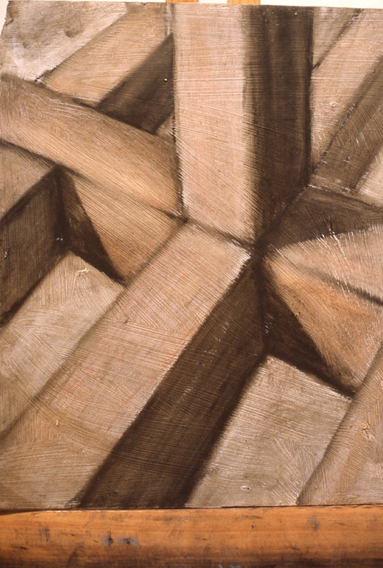 Kim Donaldson, Preparatory Drawing, 1986. Photo courtesy of Gertrude Archive.