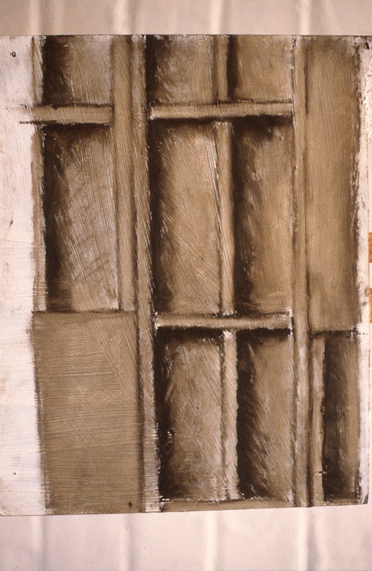 Kim Donaldson, Preparatory Drawing, 1986. Photo courtesy of Gertrude Archive.