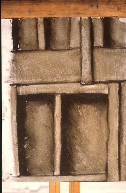 Kim Donaldson, Preparatory Drawing, 1986. Photo courtesy of Gertrude Archive.