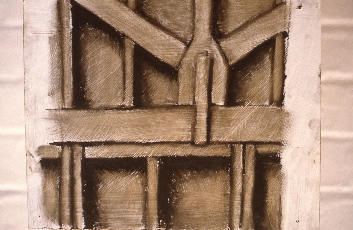 Kim Donaldson, Preparatory Drawing, 1986. Photo courtesy of Gertrude Archive.