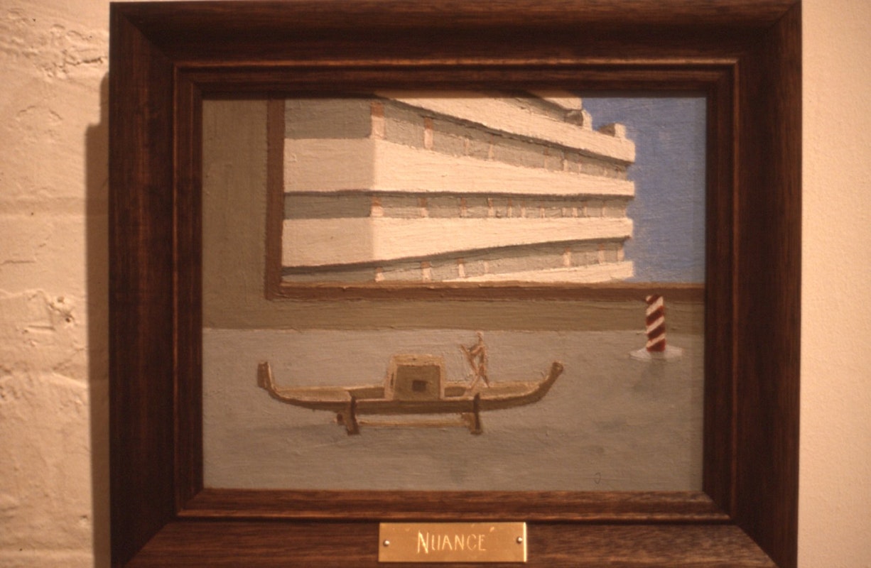 Roisin O'Dwyer, Nuance, 1983, oil on linen, 8x10cm. Photo courtesy of Gertrude Archive.