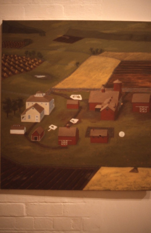 Roisin O'Dwyer, 'Model' Far, 1986, oil on linen, 40x36cm. Photo courtesy of Gertrude Archive.