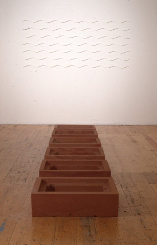 David Burns, Diagrams for Reproduction, mixed media installation, 1989-1990. Copyright and courtesy the artist. Image courtesy Gertrude Archive