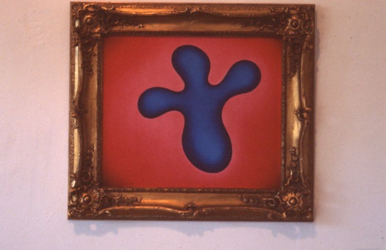 Ian Russell, The Spirit of Nelson Mandela, 1990. Copyright and courtesy the artist. Image digitised from slide (2025) courtesy of Gertrude Archive