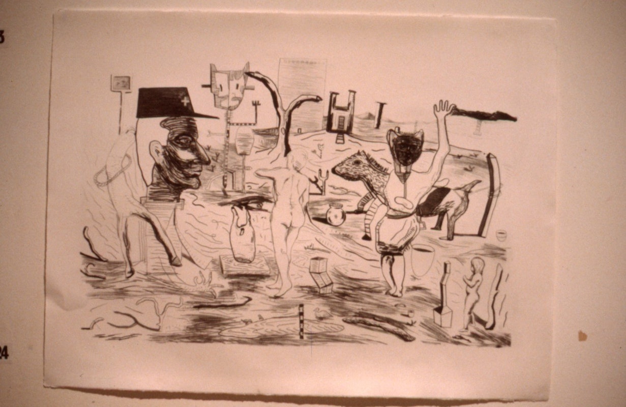 Peter Walsh, Untitled, Lithograph. Photo Courtesy of Gertrude Archives.