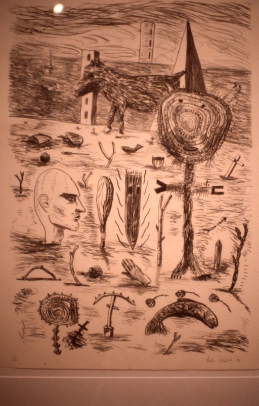 Peter Walsh, Untitled, 1986, Lithograph. Photo Courtesy of Gertrude Archives.