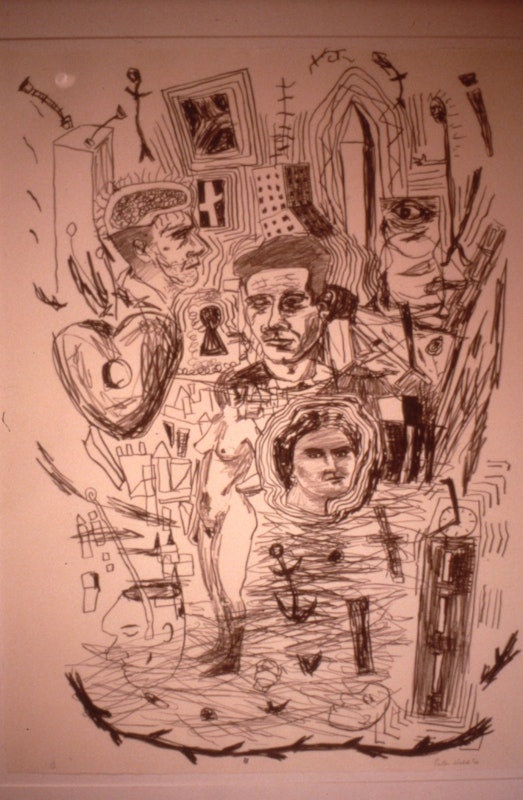 Peter Walsh, Untitled, Lithograph. Photo Courtesy of Gertrude Archives.