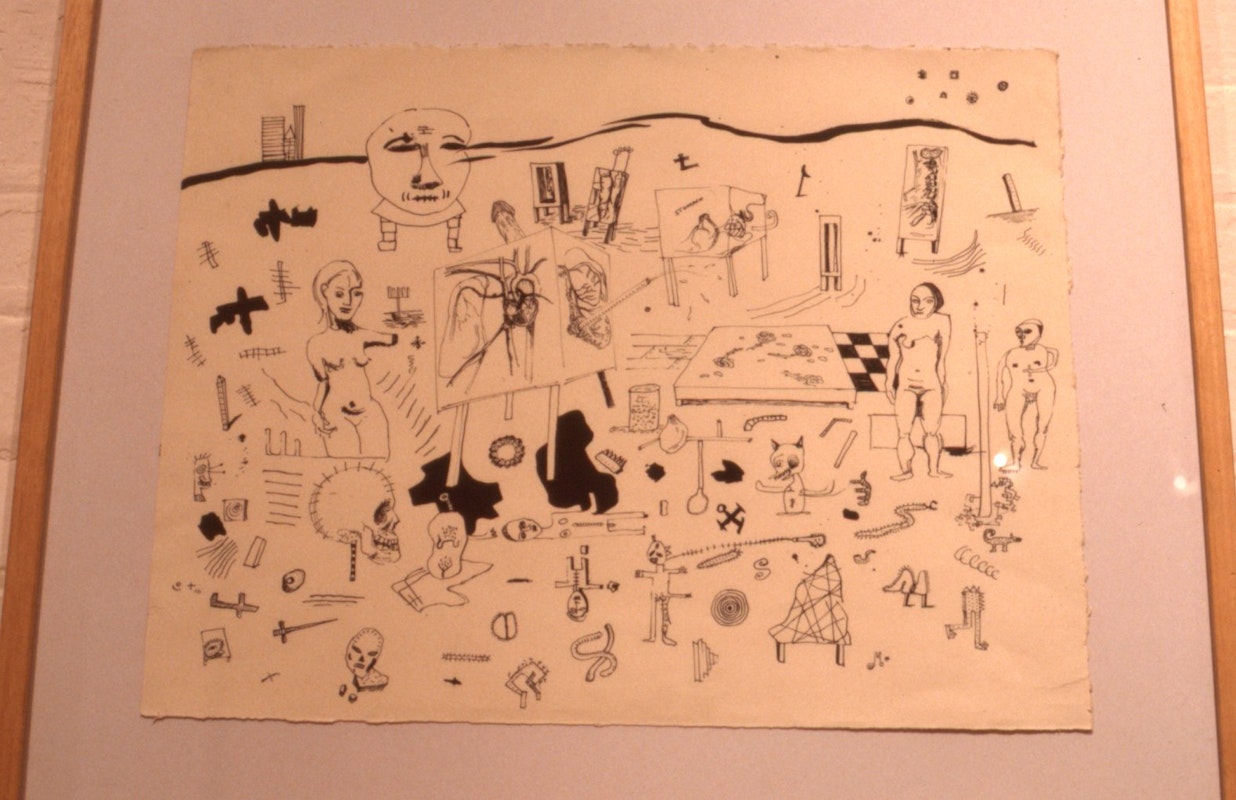 Peter Walsh, Untitled, pen on paper. Photo Courtesy of Gertrude Archives.