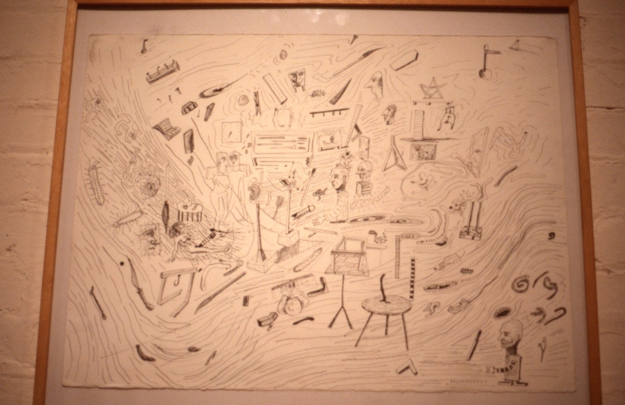 Peter Walsh, Untitled, pen on paper. Photo Courtesy of Gertrude Archives.