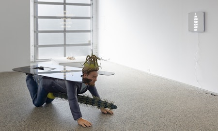 Chunxiao Qu, I am a Contemporary English Language Mother (2025), installation view,  Gertrude Glasshouse, Naarm Melbourne, 2025, courtesy of the artist and FUTURES, Naarm Melbourne © the artist. Photography: Christian Capurro.