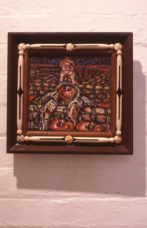 Merrin Eirth, The Apples, 1985-86, oil on linen, 26x28cm. Photo Courtesy of Gertrude Archive.