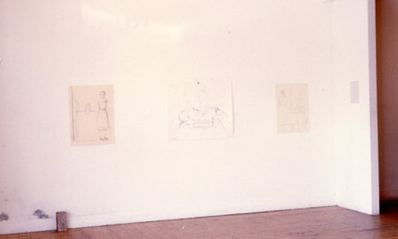 Installation View, Deborah Walker, New York Drawings, 1990, 200 Gertrude street, Fitzroy, Naarm Melbourne