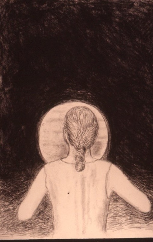 Deborah Walker, Displeasure, Pencil on Paper, 59 x 75, 1990, New York Drawings