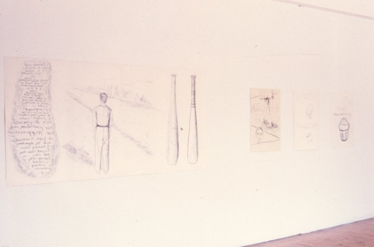 Installation View, Deborah Walker, New York Drawings, 1990, 200 Gertrude Street, Fitzroy, Naarm Melbourne.