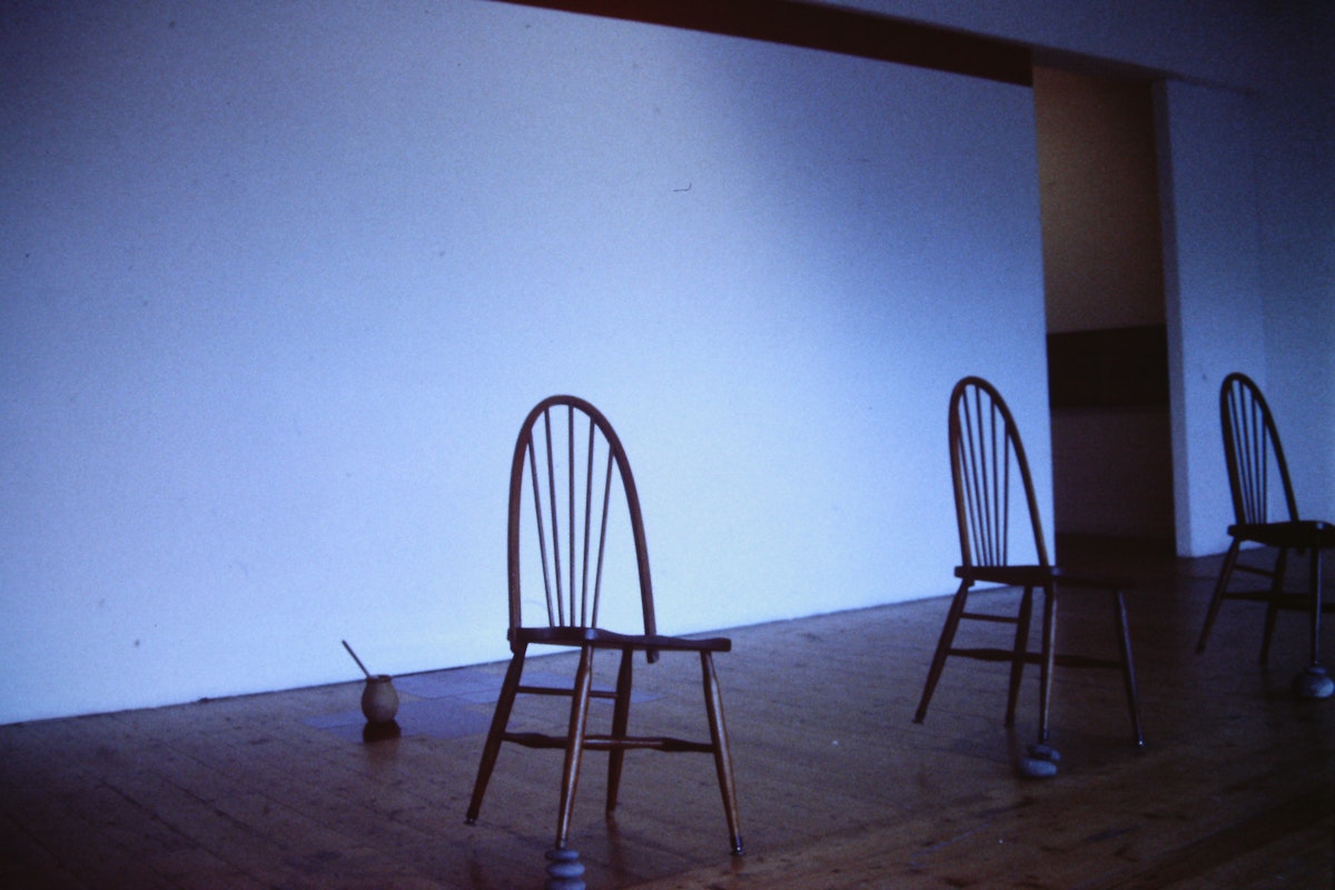 Installation View, Goji Hamada, Allegory, Symbol, and Performance, 1990, 200 Gertrude Street, Fitzroy, Naarm Melbourne