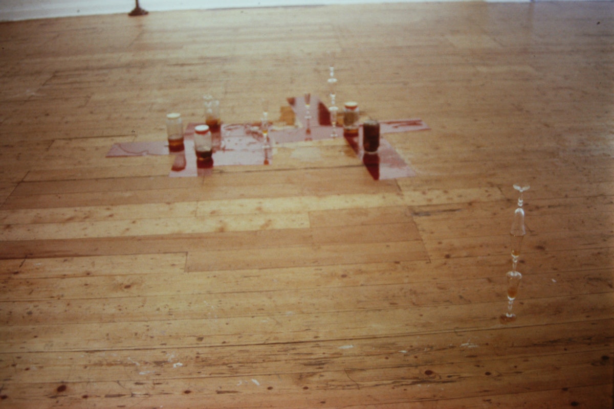 Installation View, Goji Hamada, Allegory, Symbol, and Performance, 1990, 200 Gertrude Street, Fitzroy, Naarm Melbourne