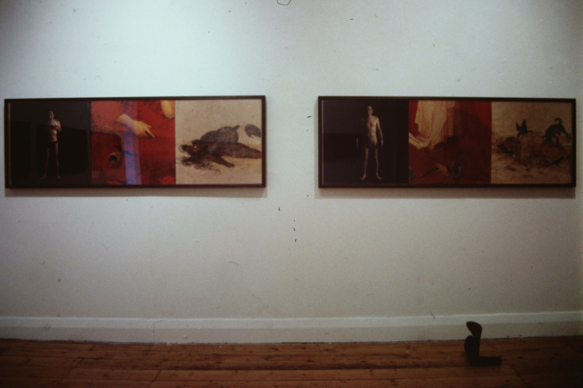 Installation View, Goji Hamada, Allegory, Symbol, and Performance, 1990, 200 Gertrude Street, Fitzroy, Naarm Melbourne