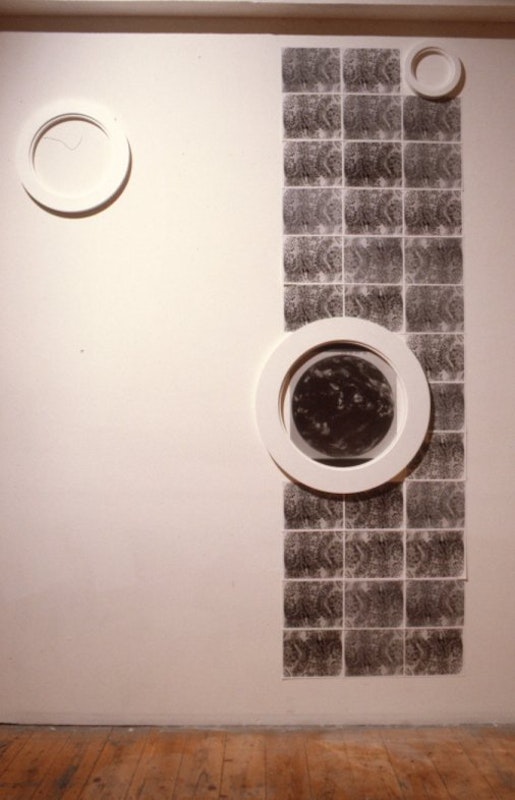 Installation View, Liz Bodey, Fortuna, 1990, 200 Gertrude Street, Fitzroy, Naarm Melbourne. Copyright and courtesy the artist