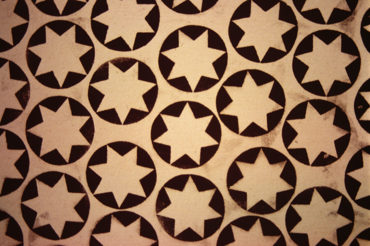 Detail, Bronwyn Clarke-Coolee, Untitled, acrylic on canvas, 1991. Copyright and Courtesy the artist