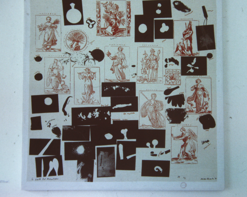 Detail, Alison Knowles, Virtudel Minestrone, 1991, Fluxus, 200 Gertrude Street, Fitzroy, Naarm Melbourne. Copyright and Courtesy the artist