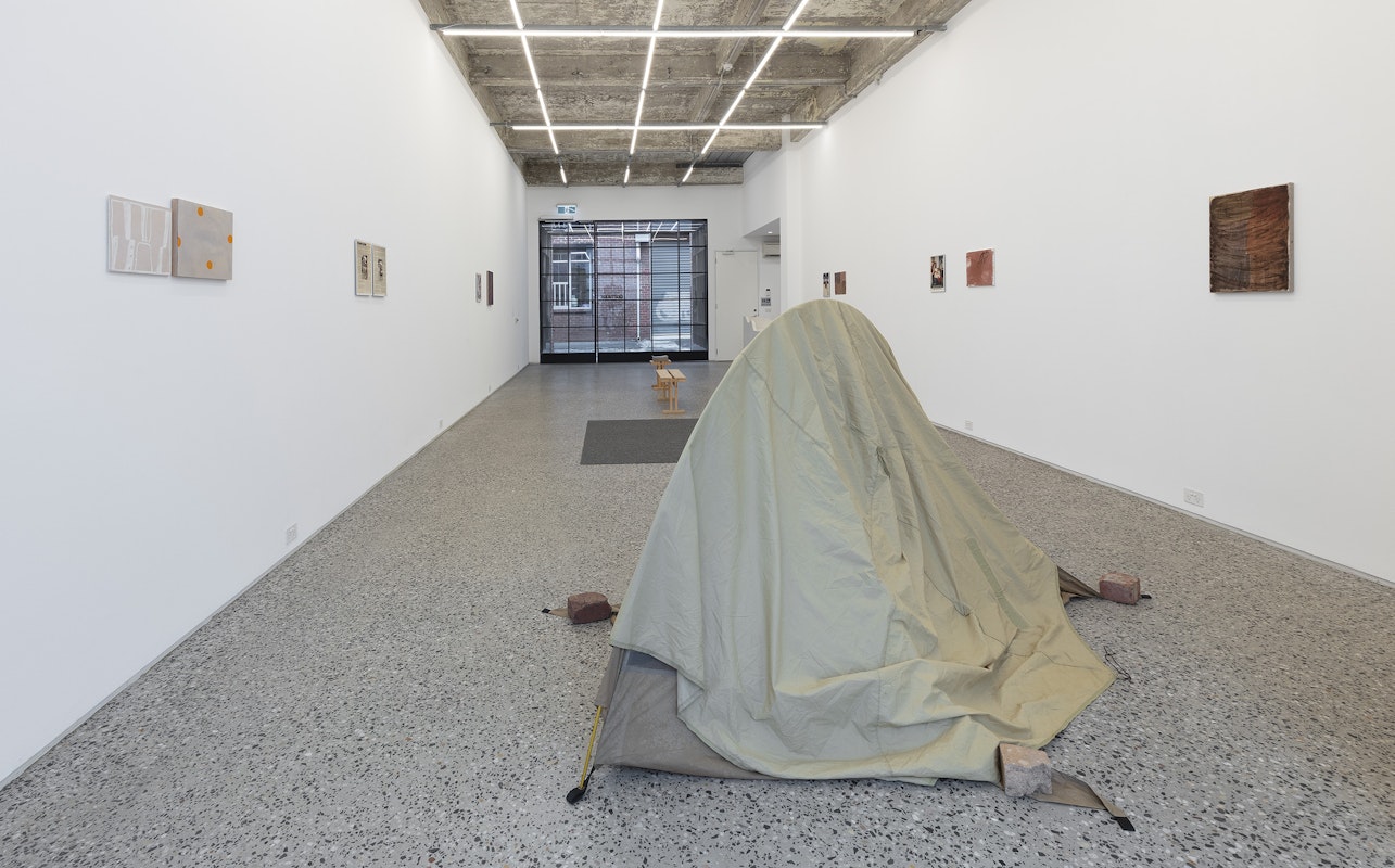 Arini Byng, How we breathe, 2025, installation view, Gertrude Glasshouse, Naarm Melbourne, courtesy and © the artist, photography: Christian Capurro