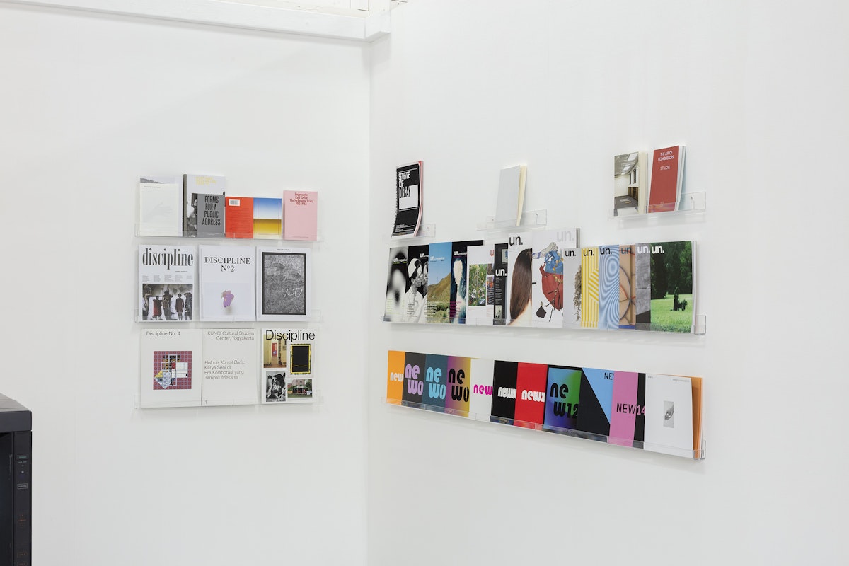 Of Stadiums and Construction Sites (Ne change rien pour que tout soit différent), installation view, Gertrude Contemporary, Naarm Melbourne, 2025, image courtesy and © the artists, photograph: Christian Capurro