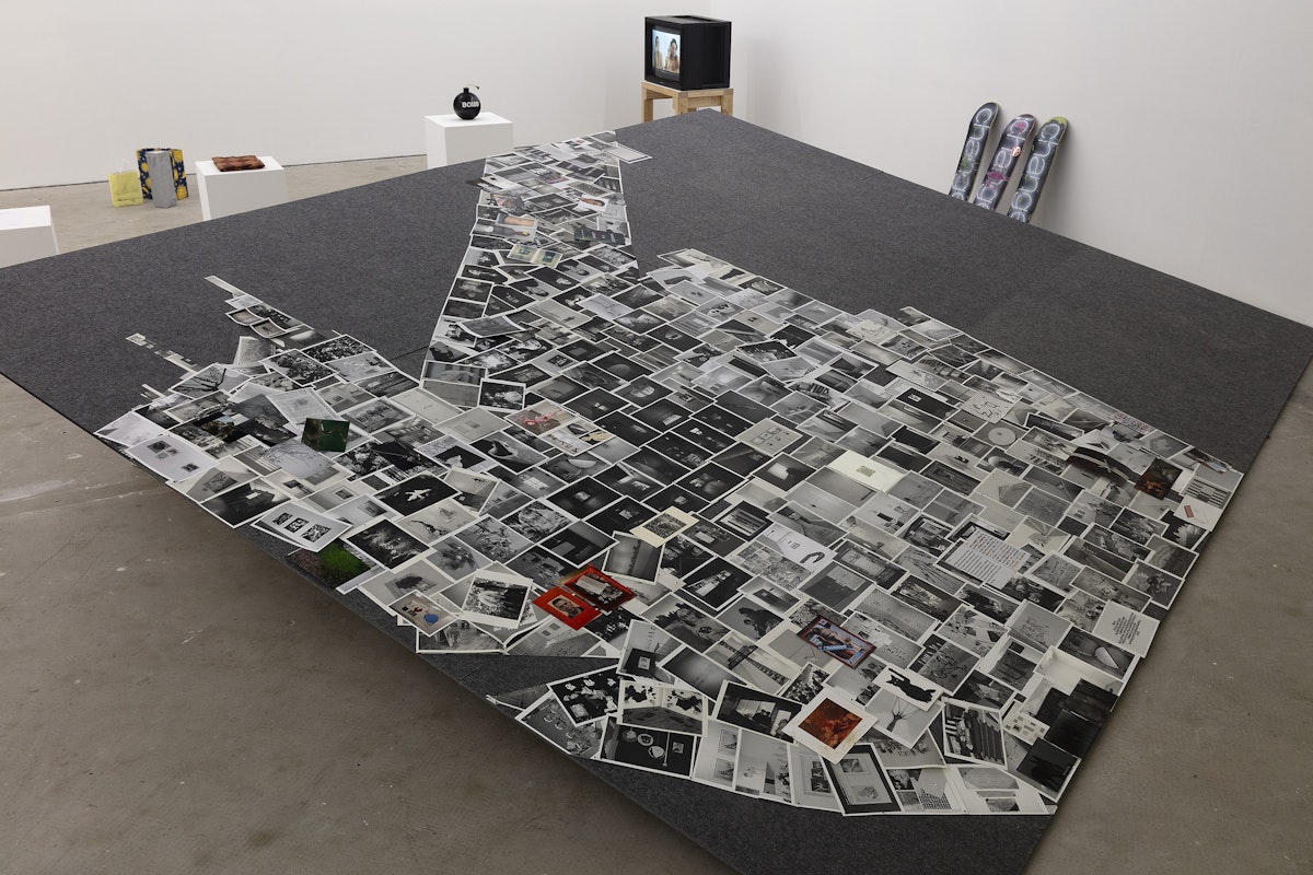 Of Stadiums and Construction Sites (Ne change rien pour que tout soit différent), installation view, Gertrude Contemporary, Naarm Melbourne, 2025, image courtesy and © the artists, photograph: Christian Capurro