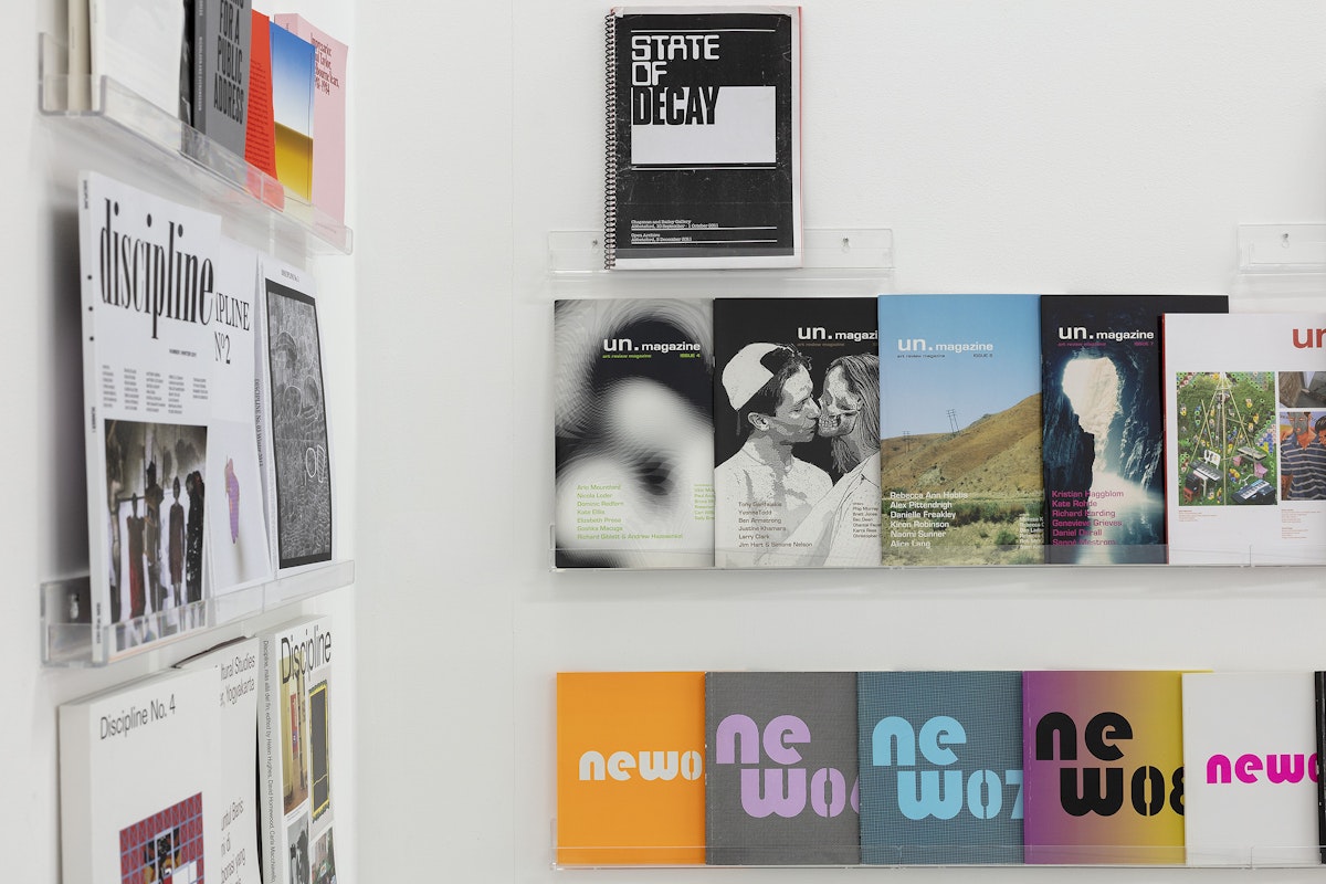 Of Stadiums and Construction Sites (Ne change rien pour que tout soit différent), installation view, Gertrude Contemporary, Naarm Melbourne, 2025, image courtesy and © the artists, photograph: Christian Capurro