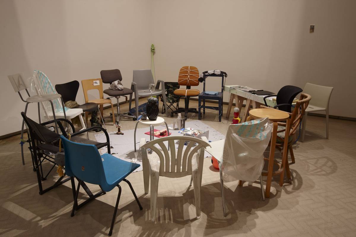 Christopher LG Hill, Clique, 2009, installation view, Primavera 2009: Young Australian Artists, Museum of Contemporary Art Australia, Sydney, 2009, image courtesy the artist and Museum of Contemporary Art Australia © the artist