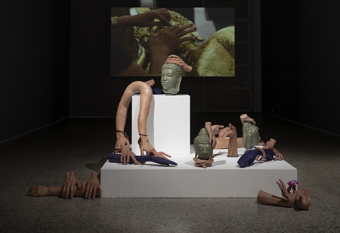 Cicerone, installation view, Gertrude Glasshouse, Naarm, Melbourne, 2025, image courtesy the artist and FUTURES, Naarm Melbourne © the artist, photograph: Christian Capurro