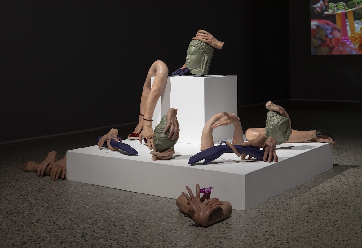 Cicerone, installation view, Gertrude Glasshouse, Naarm, Melbourne, 2025, image courtesy the artist and FUTURES, Naarm Melbourne © the artist, photograph: Christian Capurro