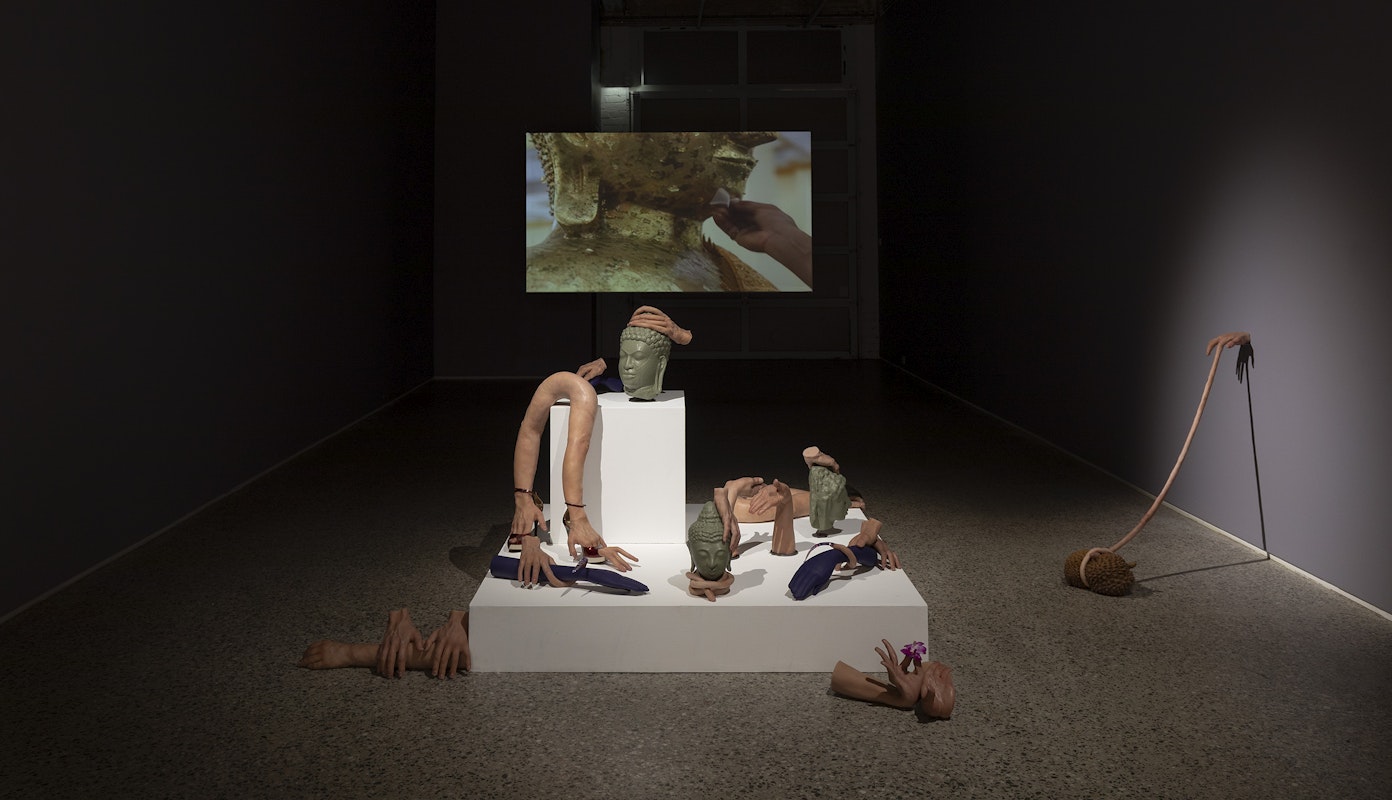 Cicerone, installation view, Gertrude Glasshouse, Naarm, Melbourne, 2025, image courtesy the artist and FUTURES, Naarm Melbourne © the artist, photograph: Christian Capurro