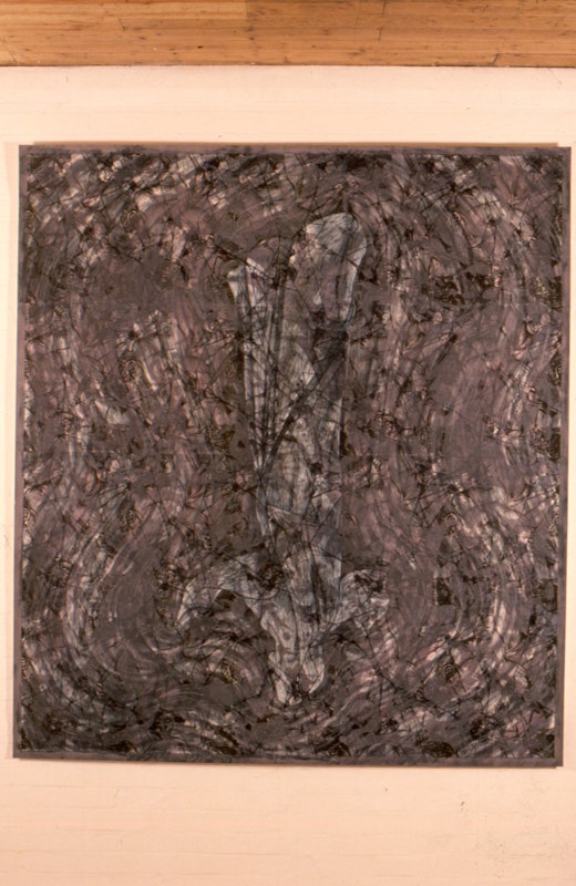 Installation view of Neil Emmerson's Recent Works, 1989. Images courtesy of Gertrude Archive.